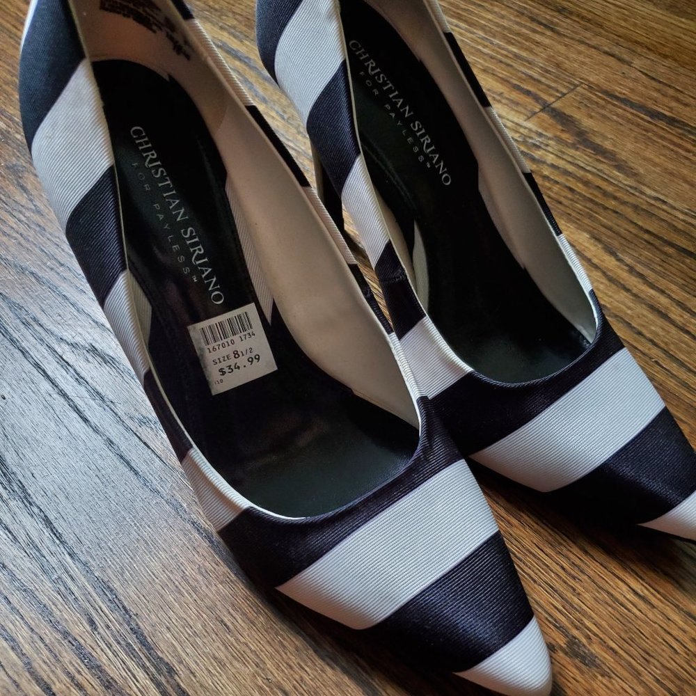 Black and White Heels (NWT)